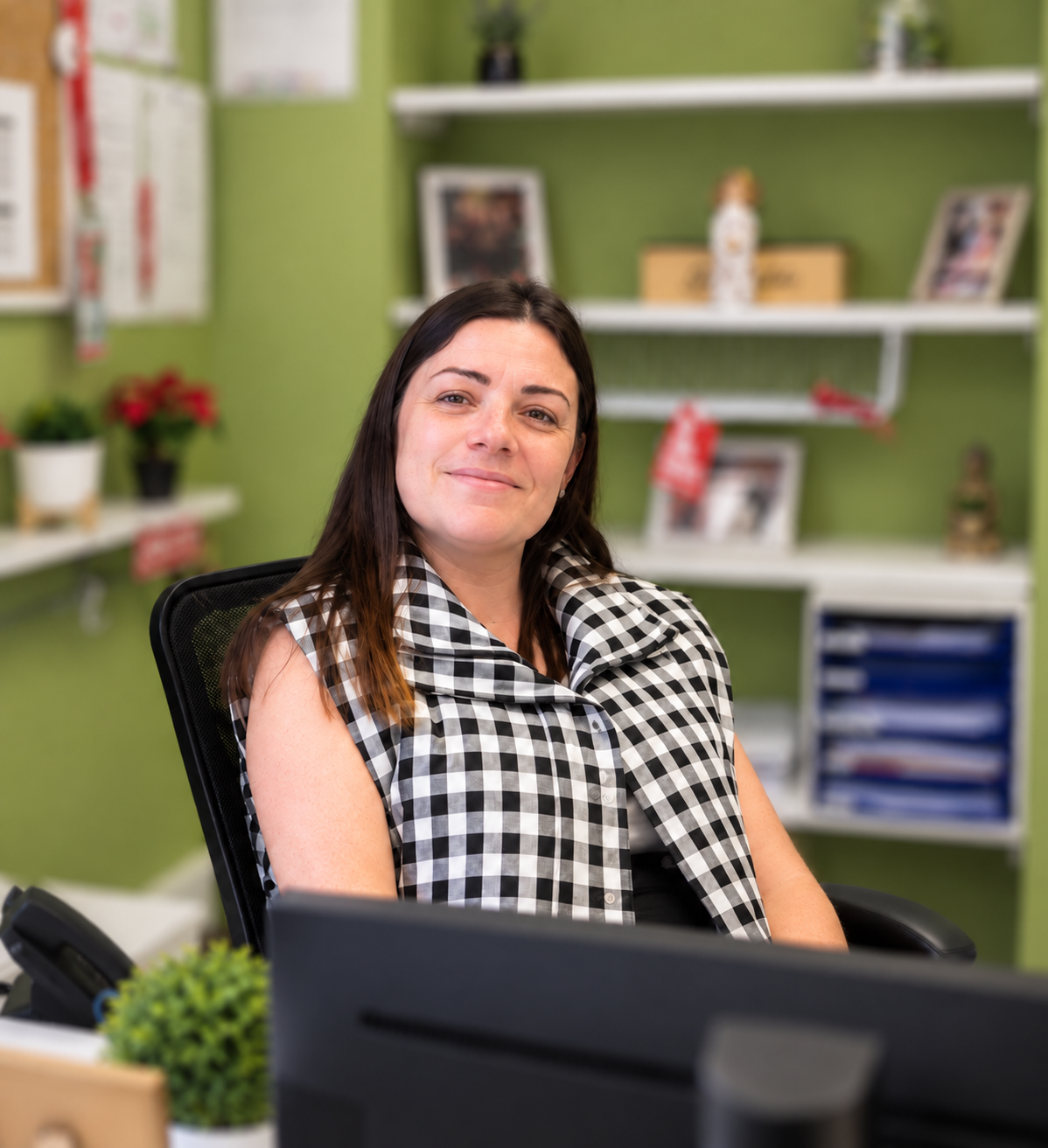 Mme Catherine Charlier, responsable extrascolaire